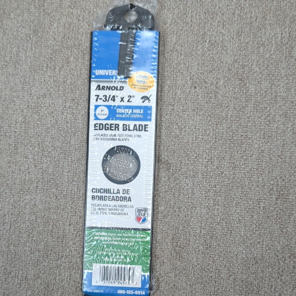 Arnold Edger Blade 7-3/4" x 2" New